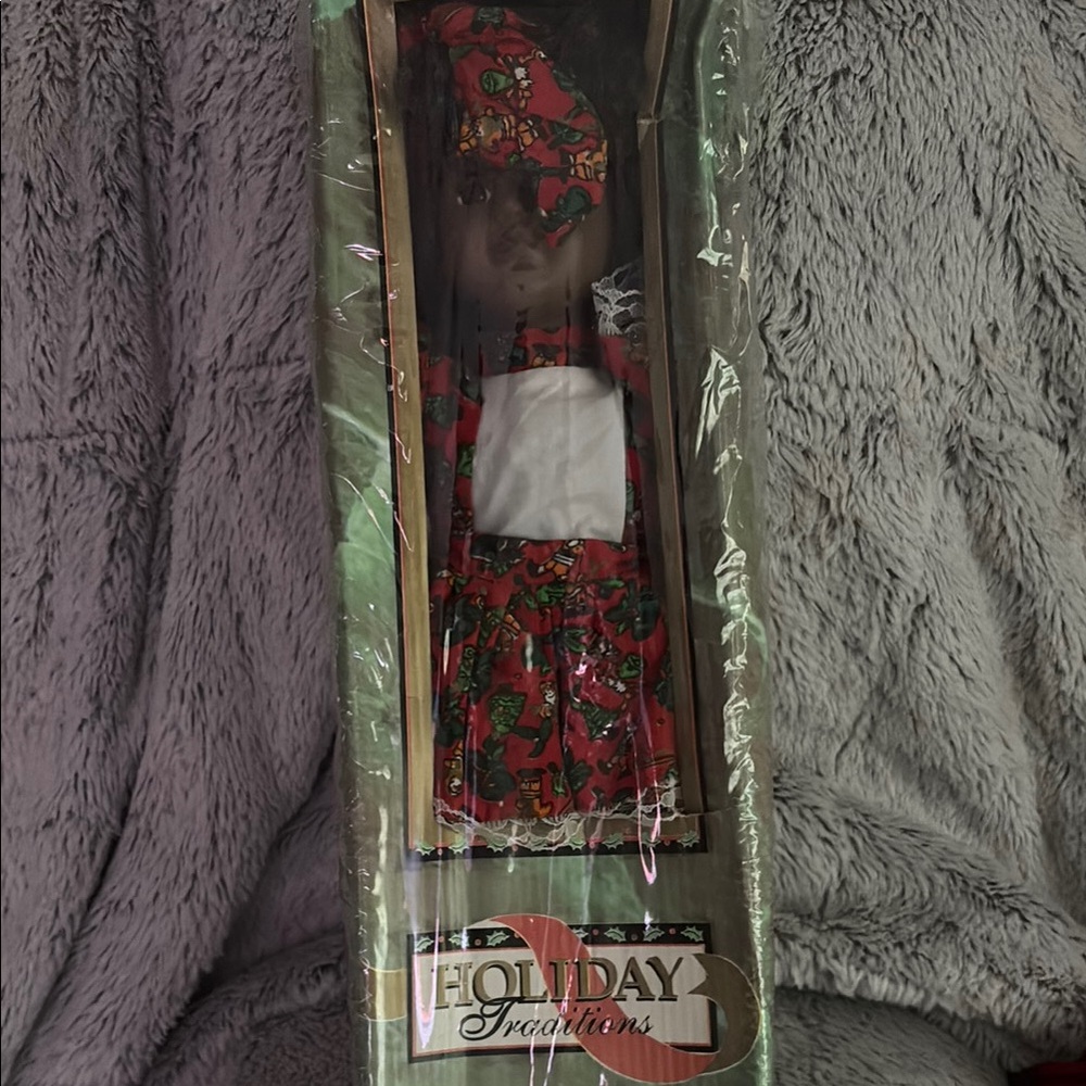 Holiday Traditions Festive Doll